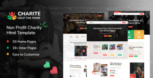 Charite –  Non-Profit Charity HTML Template