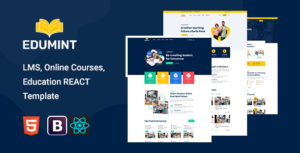 Edumint –  Education React Template