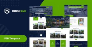 Mingrand – Real Estate PSD Template