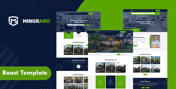 Mingrand – Real Estate React Template - SolverWP