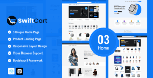 SwiftCart – Multipurpose eCommerce ReactJs Template