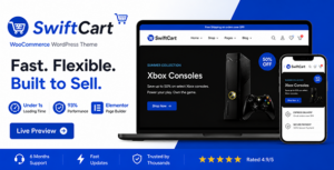 SwiftCart – Multipurpose WooCommerce WordPress Theme