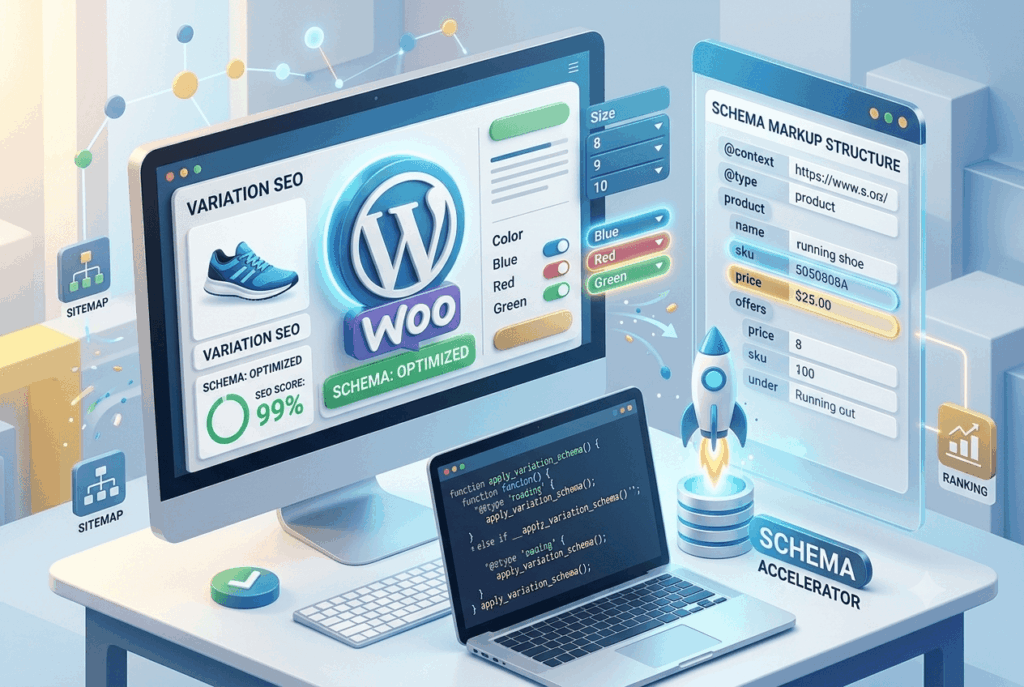 Optimizing WooCommerce Product Variations for SEO Using Schema Markup