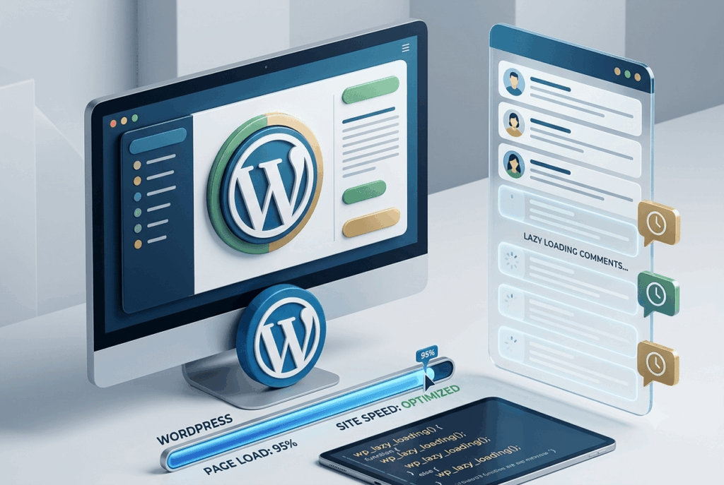 Optimizing WordPress Site Load Times: Prioritizing and Lazy Loading Comments