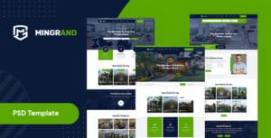 Mingrand – Real Estate PSD Template