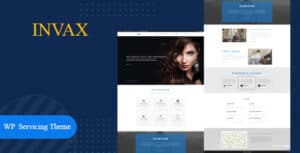 Invax – Service And Business WordPress Theme