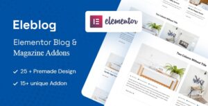 Eleblog – Elementor Magazine and Elementor  Blog Widget Addons