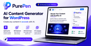 PurePen AI – The 1-Click AI Content Generator for WordPress